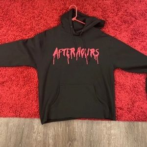 after hours vlone the weeknd drip hoodie